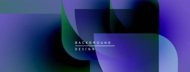 Soyut sıvı şekiller, canlı mavi renkler, modern tasarım. Renkler karışıyor, dinamik görsel efekt yaratıyor. Metin arkaplan tasarımı okur.