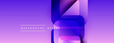 Soyut mor gradyanlar dinamik şekiller oluşturur. Modern tasarım elementleri sıvı görsel deneyim yaratır. Arkaplan metni arkaplan tasarımı okur.