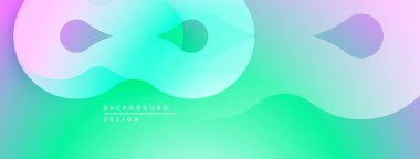 Soyut akışkan şekiller harmanlanarak, canlı bir arkaplan oluşturur. Yumuşak renkler sakin ve modern estetiği çağrıştırıyor. Tasarım dinamiktir, akar.