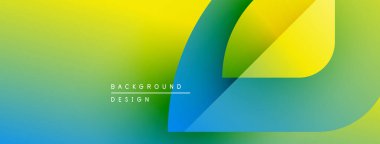 Soyut eğim arkaplanı. Canlı renkler düzgün bir şekilde harmanlanarak, dinamik görsel efekt yaratır. Modern tasarım elementleri akış şekilleri sunar.