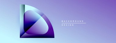 Soyut mor tasarım. Gradyan arka plan dinamik görsel efekt yaratır. Dijital projeler için modern, şık bir sunum.