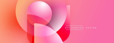 Soyut şekiller örtüşüyor, canlı pembe, kırmızı gradyanlar yaratıyor. Modern tasarım enerjik, pürüzsüz, görsel olarak çekici geliyor. Arkaplan dijital sanatı öneriyor.