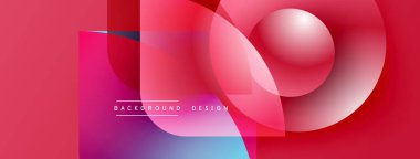 Soyut enerjik tasarım. Kırmızı, mor, mavi renk karışımı. Modern geometrik şekiller dinamik görsel etki yaratır. Mevcut en küçük metin.