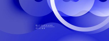 Soyut mavi arkaplan özellikleri üst üste binen katmanlar, düz eğriler, ince eğimler. Modern tasarım akıcılığı ve sakinliği çağrıştırıyor..