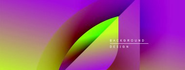 Soyut eğim arkaplanı. Canlı renkler harmanlanarak, dinamik görsel efekt yaratır. Modern tasarım ögeleri pürüzsüz geçişler sunar.