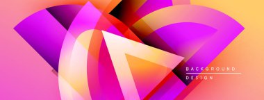 Soyut dinamik kompozisyon. Canlı gradyanlar, akışkan şekiller modern görsel deneyimler yaratır. Pembe, sarı renkler dizaynda baskın..