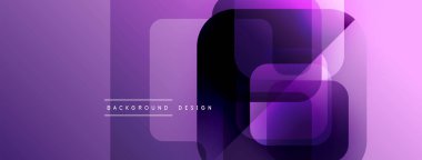 Mor soyut katmanlar modern tasarım yaratır. Üst üste binen dikdörtgenler arka planlar için uygun, dinamik görsel doku oluşturur.