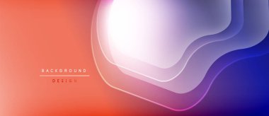 Soyut akışkan şekiller, canlı renklerin karışımı. Gradyan geçişler dinamik görsel efekt yaratır. Arka planlar için modern tasarım ögesi.