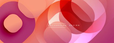 Soyut arkaplan özellikleri üst üste biniyor. Perdeler pembeler, kırmızılar, portakallar sıvı görsel efekt yaratır. Modern tasarım ögesi.