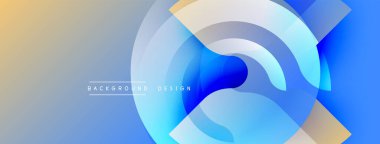 Soyut sıvı şekilleri, mavi, altın renkleri. Modern tasarım elementleri dinamik görsel efekt yaratır. Minimalist tarz, temiz kompozisyon.