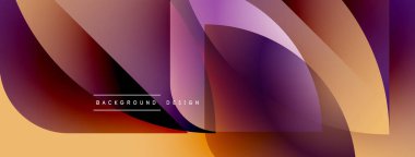 Soyut sıvı şekiller, sıcak renk paleti. Gradyan katmanlar dinamik görsel efekt yaratır. Arka planlar için modern tasarım ögesi.