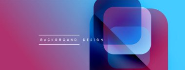 Soyut eğim arkaplanı. Üst üste binen kareler dinamik görsel efekt yaratır. Metin arka plan tasarımı okur. Modern, canlı renkler sunar.