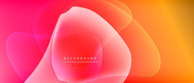 Soyut enerjik tasarım. Renkler karışıyor, akışkan şekiller yaratıyor. Metin arka plan tasarımı okur. Modern estetik, görsel olarak çekici..