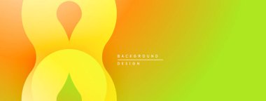 Soyut eğim arkaplanı. Yumuşak sarı, turuncu, yeşil renkler düzgün bir şekilde harmanlanır. Modern tasarım sıcaklığı, akıcılığı çağrıştırıyor. Minimalist estetik.