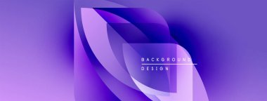 Soyut mor tasarım. Akan şekiller dinamik görsel efektler yaratır. Metin arka plan tasarımı okur. Modern, canlı kompozisyon.