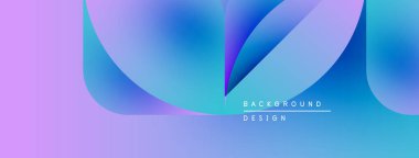Soyut sıvı şekilleri mor, mavi renkleri harmanlıyor. Modern tasarım dinamik bir hareket olduğunu gösteriyor, değişim etkisi. Metin arkaplan tasarımı okur.