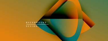 Soyut akışkan şekiller harmanlanarak dinamik gradyan arkaplan oluşturur. Sıcak tonlar deniz mavisi aksanıyla baskın gelir. Minimalist metin arkaplan tasarımı okur.