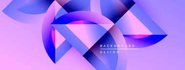 Soyut sıvı şekiller, canlı mor renkler, modern tasarım. Gradyan renkler dinamik görsel efekt yaratır. Minimalist kompozisyon.