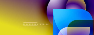 Soyut eğim arkaplanı. Üst üste binen renkli şekiller dinamik görsel efekt yaratır. Modern tasarım ögeleri pürüzsüz geçişler sunar.