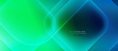 Soyut eğim arkaplanı. Üst üste binen şekiller dinamik görsel efekt yaratır. Modern tasarım elementleri yenilik ve teknoloji öneriyor.