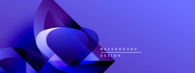 Soyut mavi tasarım akışkan şekiller, gradyanlar içerir. Modern arka plan hareketi, derinliği, görsel ilgiyi çağrıştırıyor.