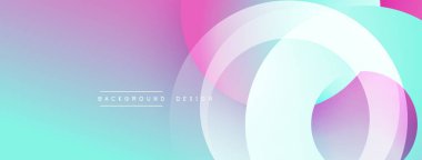 Soyut arkaplan özellikleri üst üste biniyor. Renkler turkuazdan pembeye karışıp dinamik görsel efekt yaratır. Modern tasarım ögesi.