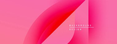 Soyut pembe arka plan. Yumuşak eğimler akıcı şekiller yaratır, modern tasarım elementleri mevcuttur. Minimalist estetik, canlı renkler kompozisyona hakim..