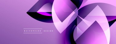 Soyut mor tasarım akış şekilleri, gradyanlar, dinamik eğriler içerir. Modern estetik, arka planlar ve sunumlar için uygun..