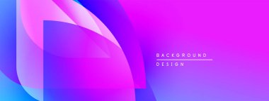 Soyut enerji katmanları dinamik bir eğilim yaratır. Pembe, mor, mavi renkler kusursuz bir şekilde harmanlanır. Metin arka plan tasarımı okur. Modern görsel element.