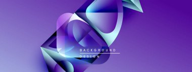 Soyut mor arkaplan akışkan şekiller, gradyanlar. Modern tasarım elementleri dinamik görsel doku oluşturur.