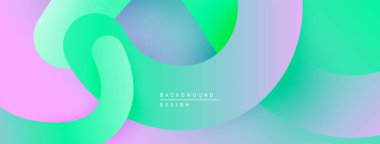 Soyut sıvı şekiller, canlı renklerin karışımı. Modern tasarım, pürüzsüz eğimler dinamik kompozisyon yaratır. Yumuşak kıvrımlar, pastel tonlar.