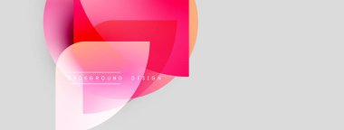 Soyut pembe şekiller gri arka planla örtüşüyor. Modern tasarım elementleri dinamik görsel kompozisyon oluşturur. Basit metin arkaplan tasarımı okur.