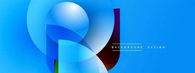 Soyut mavi tasarım katmanlı şekiller, gradyanlar, pürüzsüz kıvrımlar. Modern estetik, canlı renkler, dinamik kompozisyon. Arkaplan ögeleri mevcut.