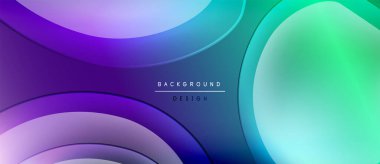 Soyut akışkan şekiller, canlı renklerin karışımı. Modern tasarım, gradyan etki dinamik görsel deneyim yaratır. Arkaplan özellikleri üst üste gelen eğriler.