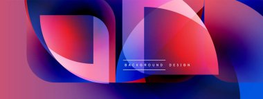 Soyut canlı katmanlar dinamik bileşim yaratır. Gradyan renkler harmanlanarak modern tasarım ögesi oluşturur. Minimalist metin ince ayrıntılar ekler.