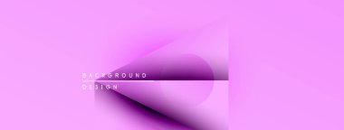 Pembe soyut arkaplan kıvrımlı şekiller, çizgiler. Metin elementleri arka planı ve tasarımı olan minimalist tasarım. Modern estetik.