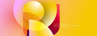 Soyut geometrik şekiller çakışıyor. Renksiz, pembe, morumsu, dinamik görsel efekt. Arka planlar için modern tasarım ögesi.