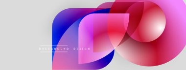 Soyut akışkan şekiller, canlı renkler. Pembe, mavi gradyanlar dinamik kompozisyon oluşturur. Arka planlar için modern tasarım ögesi.