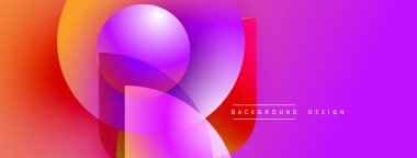 Soyut enerjik şekiller harmanlanarak dinamik gradyan arkaplan oluşturur. Modern tasarım öğeleri akıcılık, enerji, görsel cazibe.