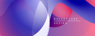 Soyut sıvı şekiller harmanlanır. Canlı renkler modern arkaplan tasarımı yaratır. Yumuşak gradyanlar görsel ilgi sunar.