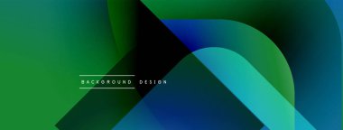 Soyut gradyanlar çakışıyor, dinamik görsel etki yaratıyor. Metin, kompozisyon içinde arkaplan tasarımı okur. Modern, canlı renk şeması.