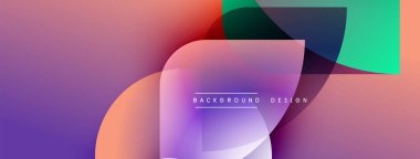 Soyut gradyanlar harmanlanarak dinamik akış şekilleri yaratır. Canlı renk paletine sahip modern tasarım, arka planlar için uygun.