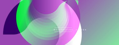 Soyut akışkan şekiller, canlı renklerin karışımı. Mor, yeşil, beyaz dinamik görsel efekt yaratır. Modern tasarım ögesi.