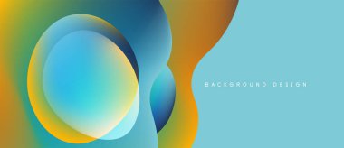 Soyut sıvı şekiller, canlı renklerin karışımı. Modern tasarım, pürüzsüz gradyanlar dinamik görsel etki yaratır. Arkaplan yenilik ve enerji öneriyor.