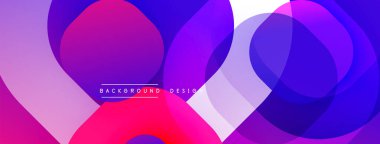 Soyut enerji çemberleri örtüşüyor, dinamik renk değişimleri yaratıyor. Modern tasarım öğeleri akıcılık, enerji, görsel cazibe.