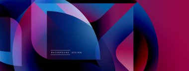 Soyut akışkan şekiller, canlı renklerin karışımı. Modern tasarım, gradyan etki dinamik görsel deneyim yaratır. Arkaplan teknoloji ve yenilik öneriyor.
