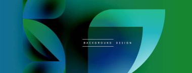Soyut sıvı şekilleri, canlı mavi, yeşil gradyanlar. Modern tasarım ögesi, arkaplan dokusu, pürüzsüz geçişler, dinamik bileşim.