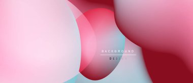 Soyut arkaplan özellikleri üst üste biniyor. Yumuşak pembeler, kırmızılar, maviler güzelce harmanlanır. Minimalist tasarım metin arkaplan tasarımını içerir.