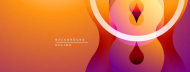 Soyut gradyan tasarımı. Sıcak renkler karışır, akışkan şekiller yaratır. Minimalist kompozisyon, modern estetik. Düz geçişler, görsel uyum..