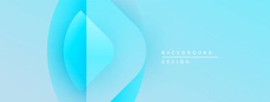 Soyut mavi katmanlar dinamik görsel efekt yaratır. Minimalist tasarım, özgeçmiş ve sunumlar için uygun. Yumuşak eğimler modern estetik sunar.